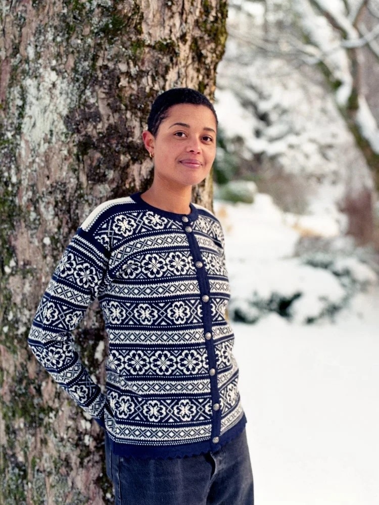 COLE SWEATER Sサイズ Sigrid Cardigan | Wool | Norwegian Sweaters I Norlender