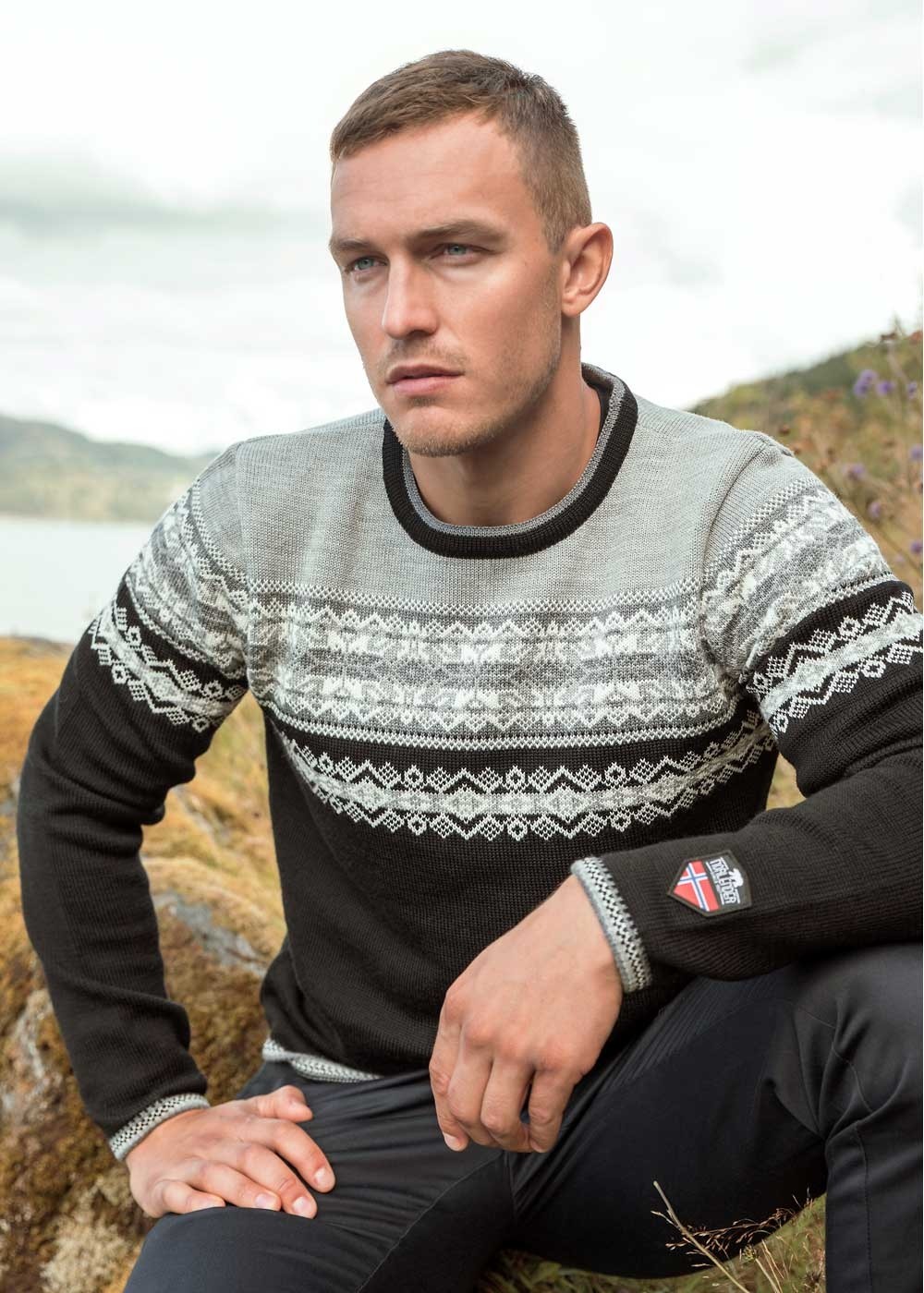 Vikersund Pullover Merino Wool Norwegian Sweaters