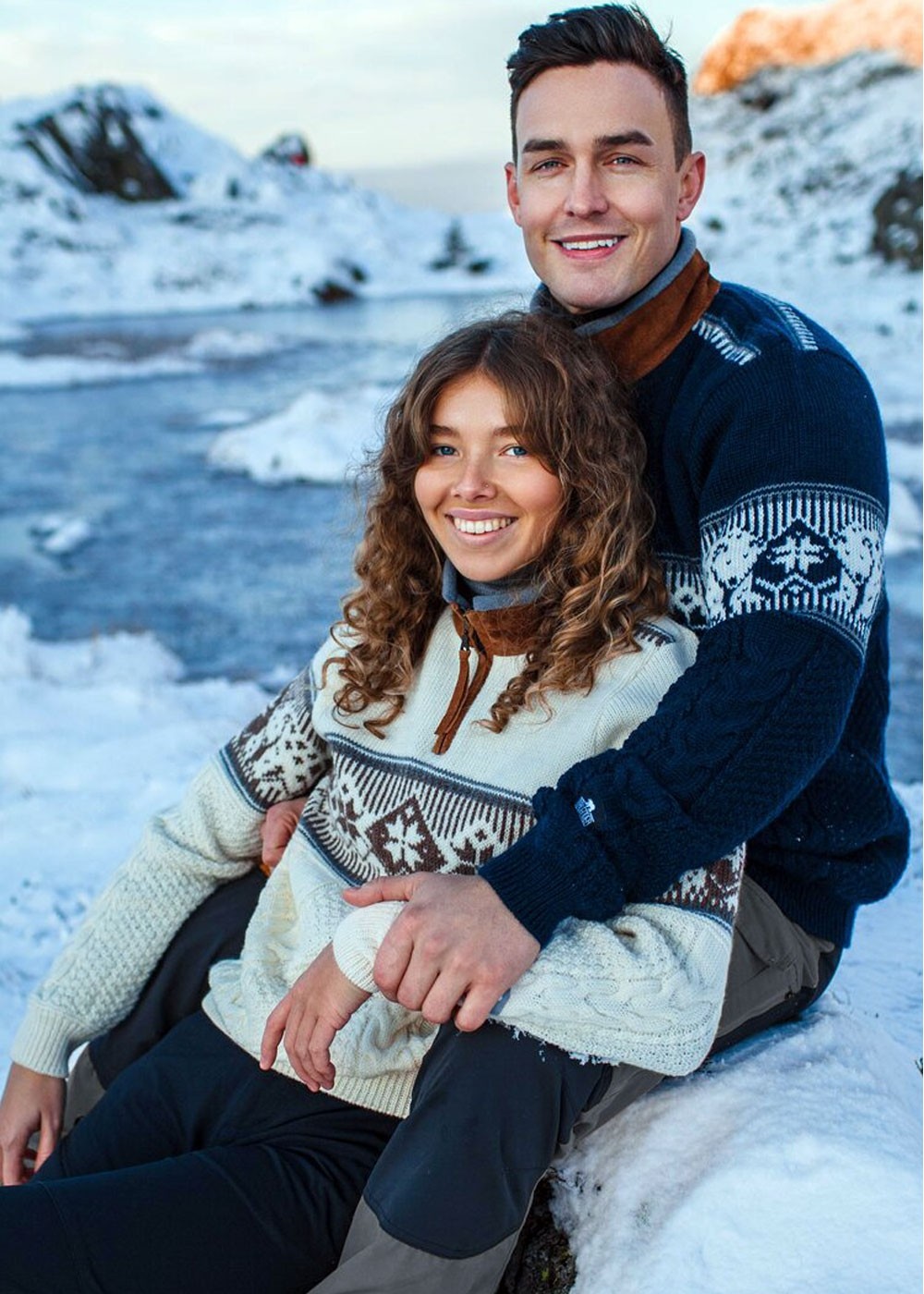 Spitzbergen Zip Pullover | Wool | Norwegian Sweaters