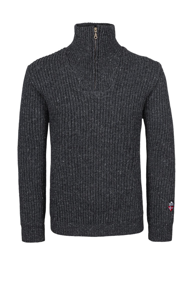 Fitjar Zip Pullover | Wool | Norwegian Sweaters I Norlender