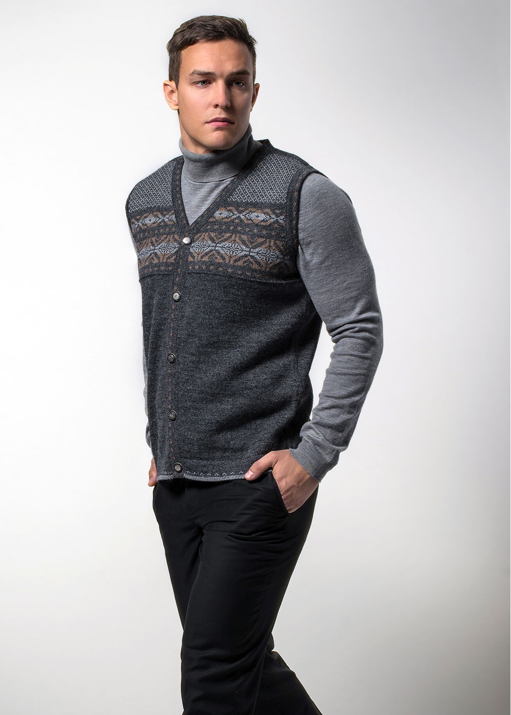 The Oslo Knitted Vest main image 1